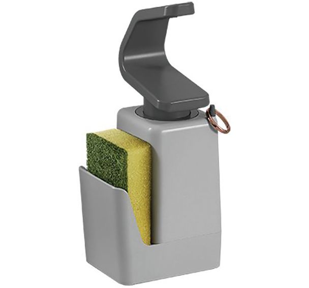 Distributeur de savon avec porte éponge Soaptex 330ml