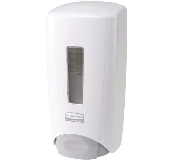 Distributeur de savon mousse ou liquide - 1300 mL, Coloris : Blanc