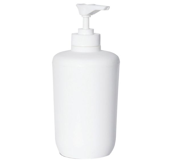 Distributeur de savon plastique - Blanc - Arvix