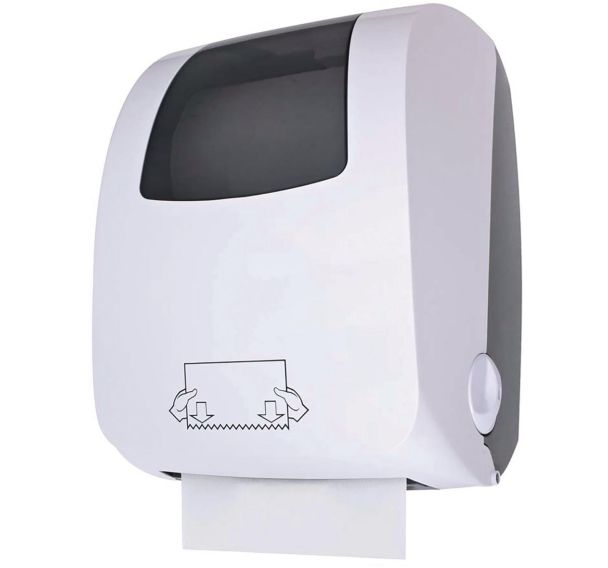 Distributeur essuie-mains papier Cleantech à coupe automatique - JVD