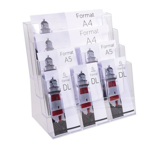 Distributeur multi-formats cristal