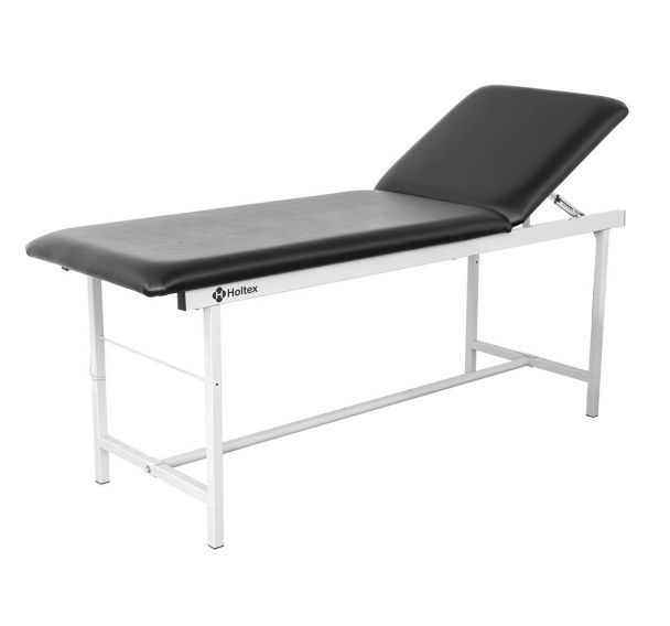 Divan d'examen Holtex époxy - Système de montage rapide - noir