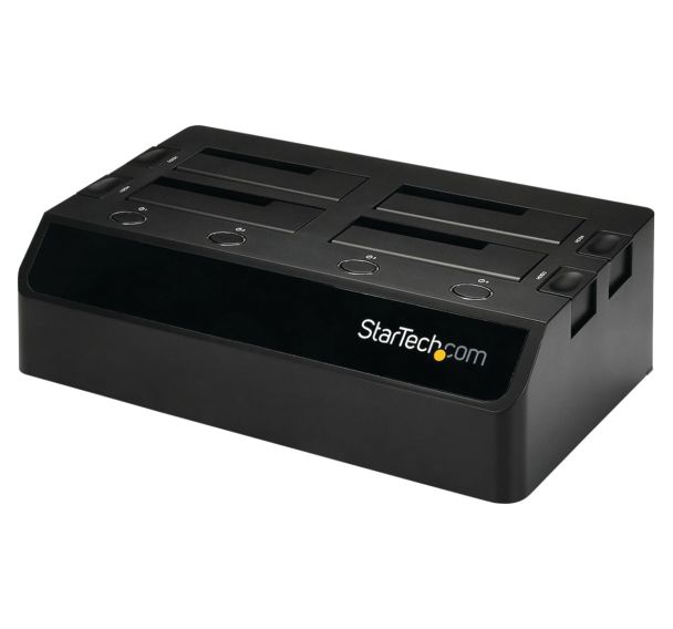 Dock 4 Baies pour disques durs USB 3.0 a 2,5/3,5'' SATA III - StarTech