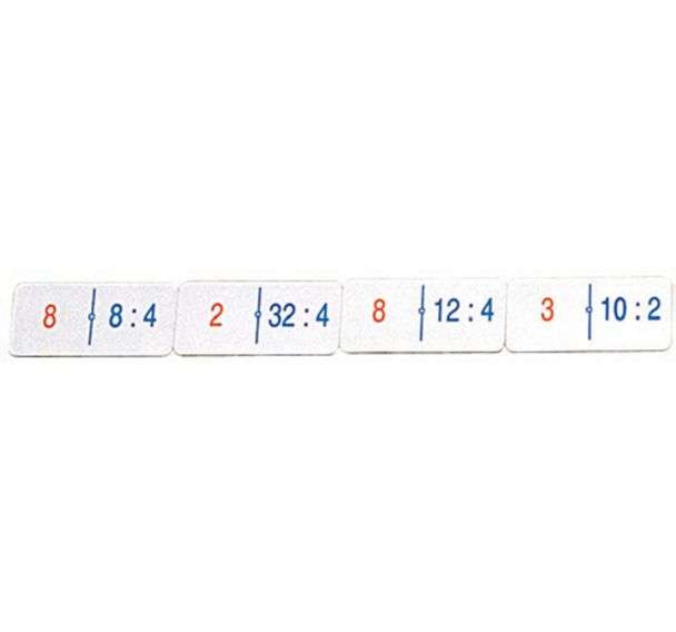 Domino des divisions