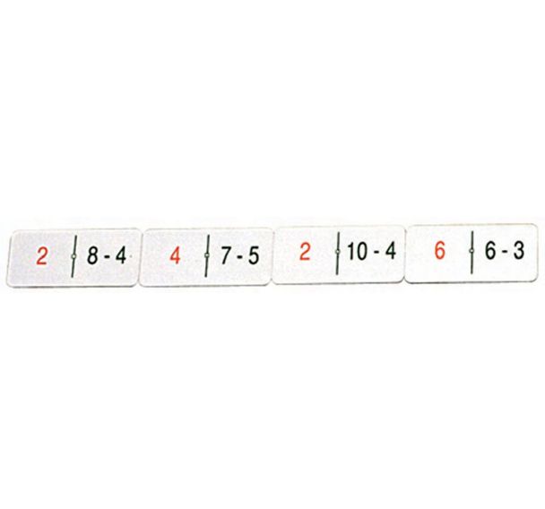 Domino des soustractions