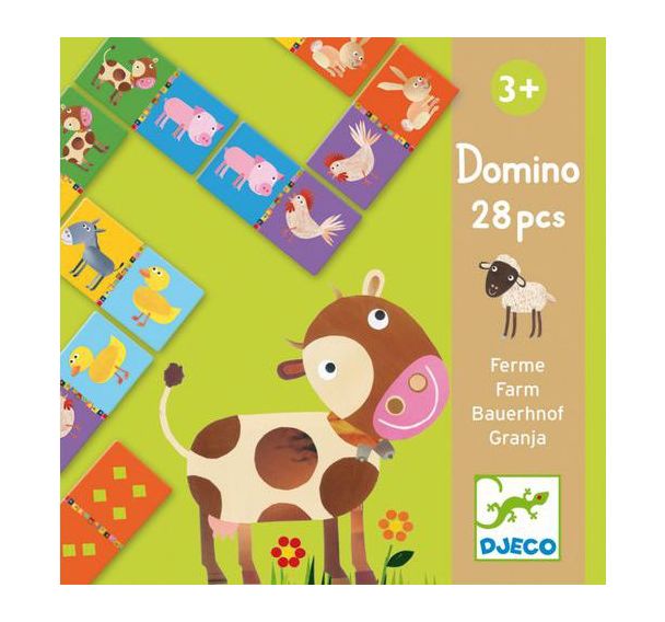 Domino la ferme en carton
