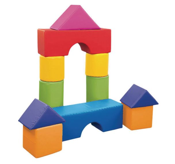 Donjon en mousse pour construction créative - 11 pièces