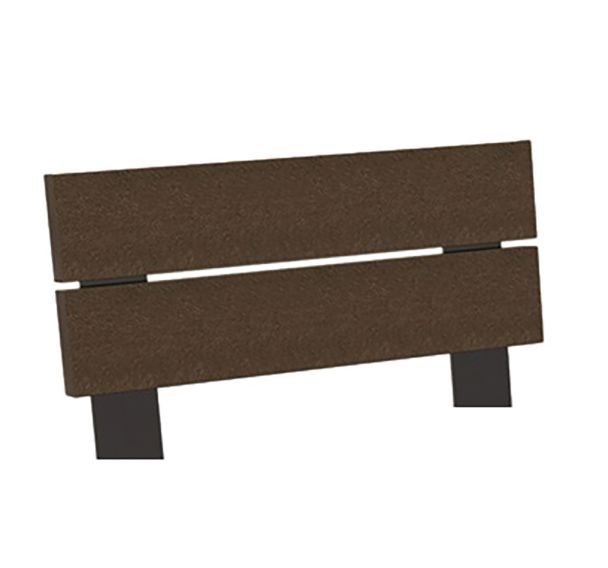 Dossier banquette Forum plastique recyclé - Espace Urbain