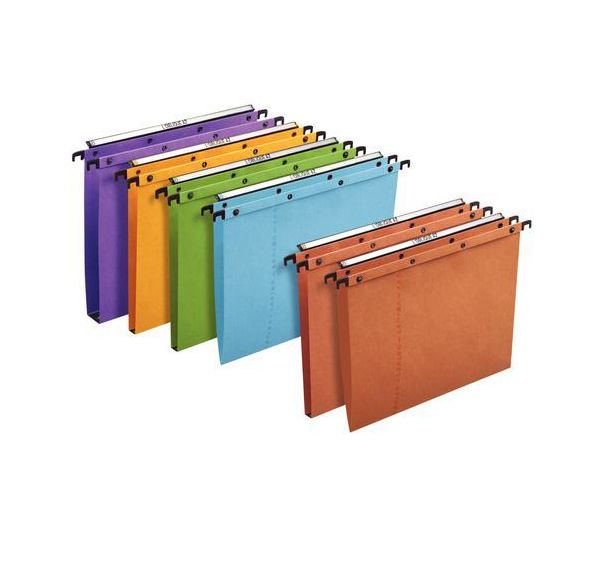 Dossier suspendu tiroir kraft à boutons-pression Ultimate - Fond 30 mm