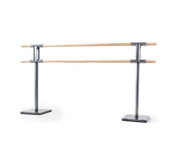 Double barre de danse - Dinamica Ballet - Pina - 3 m - avec roulettes