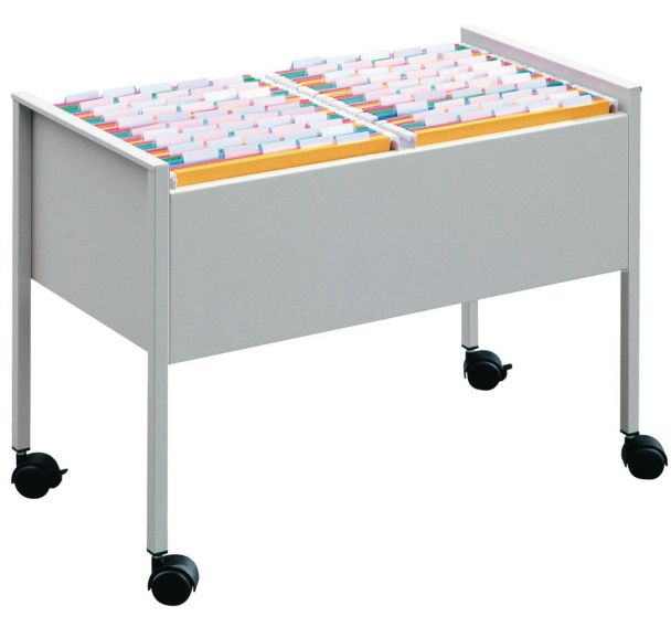 Double desserte pour dossiers suspendus