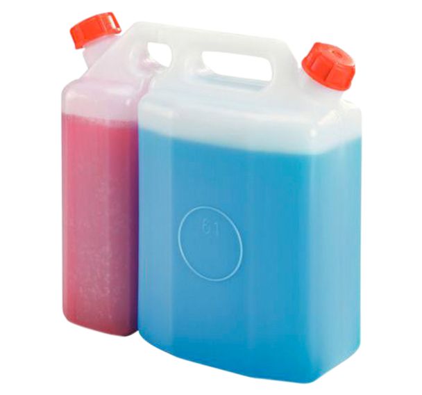 Double jerrican PEhd blanc 1,5L + 3,5L