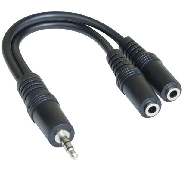 Doubleur stéréo Mini Jack 3.5 mm