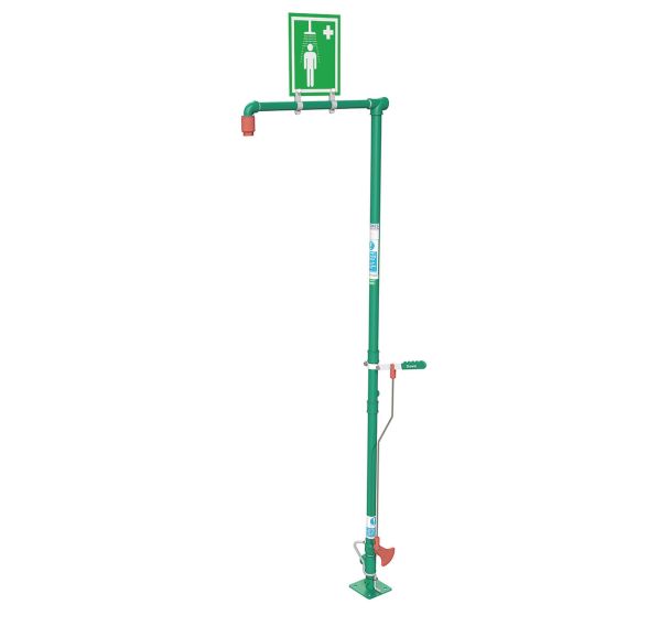 Douche de sécurité extérieur non chauffée ACIER GALVANISE