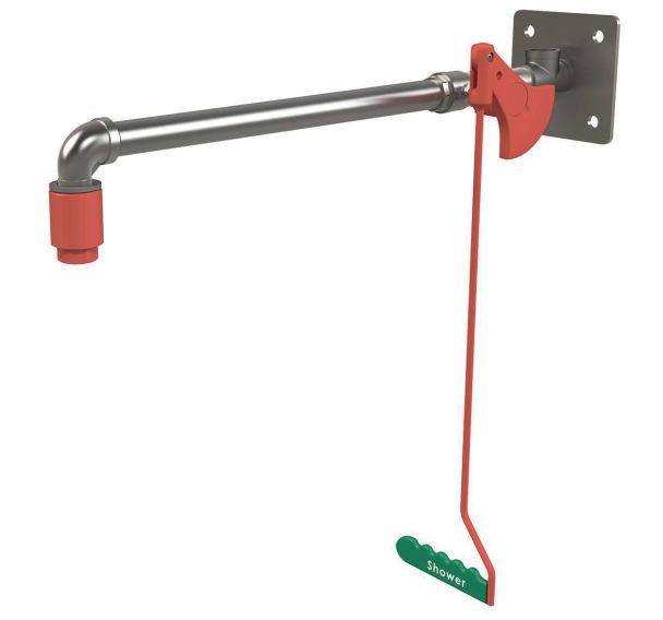 Douche de sécurité murale non chauffée - Pour intérieur - Hughes