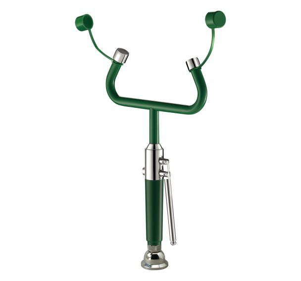 Douchette oculaire à fixer sur table - 2 jets