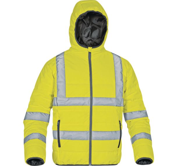 Doudoune matelassée haute visibilité polyester ripstop 2 couches