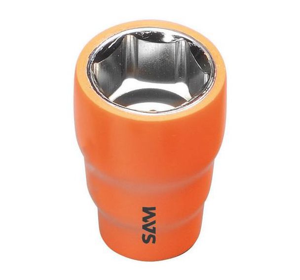 Douille 1/2" 6 pans - Isolée 1000 volts - Sam