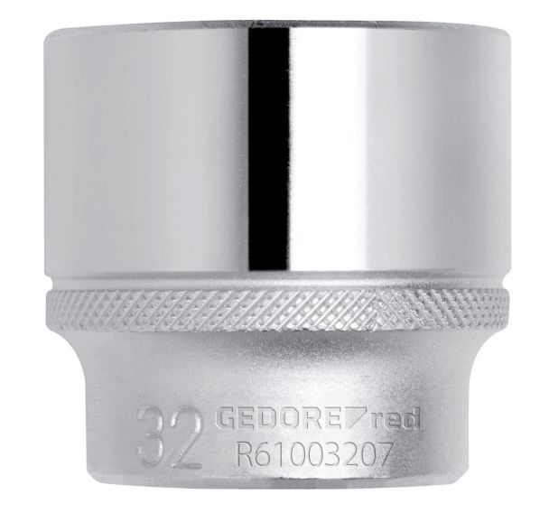 Douille 1/2" courte vis 6 pans R6100 - GedoreRed