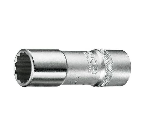 Douille 1/2" métrique 12 pans longue D19L(MM) - Gedore