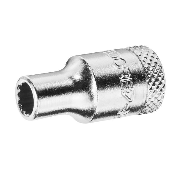 Douille 1/4" pouces 6 pans profil UD D20(AF) - Gedore