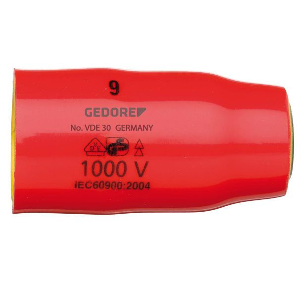 Douille 3/8'' métrique 6 pans VDE VDE30 - Gedore