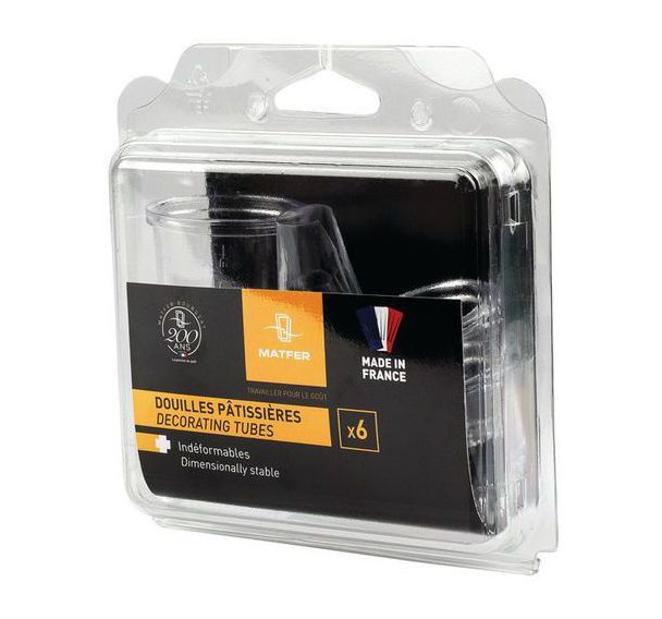 Douille à pâtisserie - Lot de 6