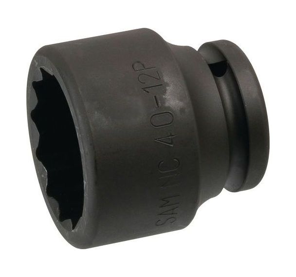 Douille impact 3/4'' 40 mm 12 pans - 40 mm - Ref. : NC-40-12P
