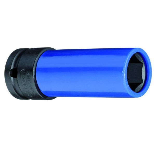 Douille impact métrique longue gainée 1/2" 6 pans K19LS - Gedore