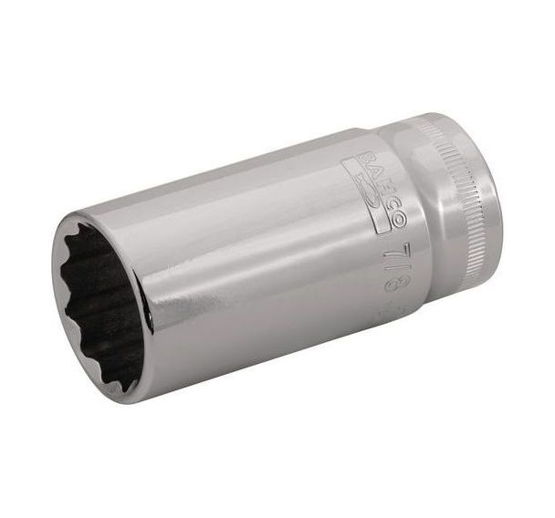 Douille longue 3/8'' 12 pans pouces - Bahco