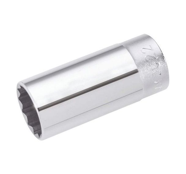 Douille longues 3/8'' 12 pans en mm _ JL