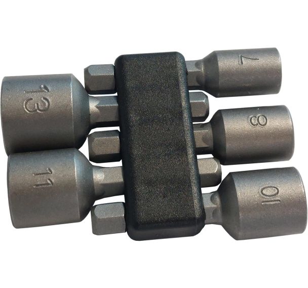Douille magnetique 1/4'' - jeu de 5