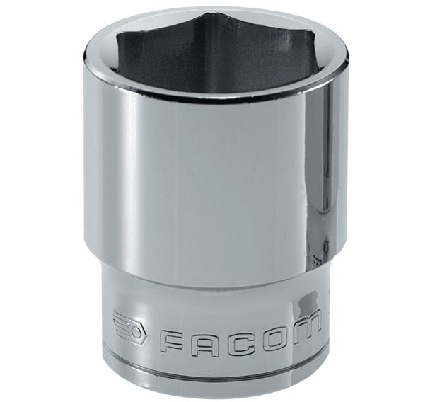 Douille métrique 1/2” - 6 pans - Capacité 8 à 19 mm
