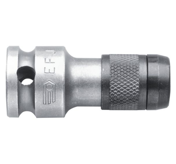 Douille porte-embouts à bague de verrouillage 3/8'' pour embouts 1/4''