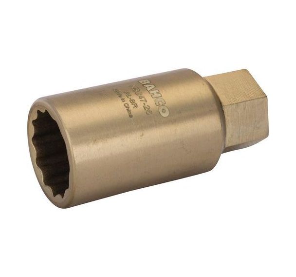 Douille pour clé à bougie 1/2" antidéflagrante 6 pans