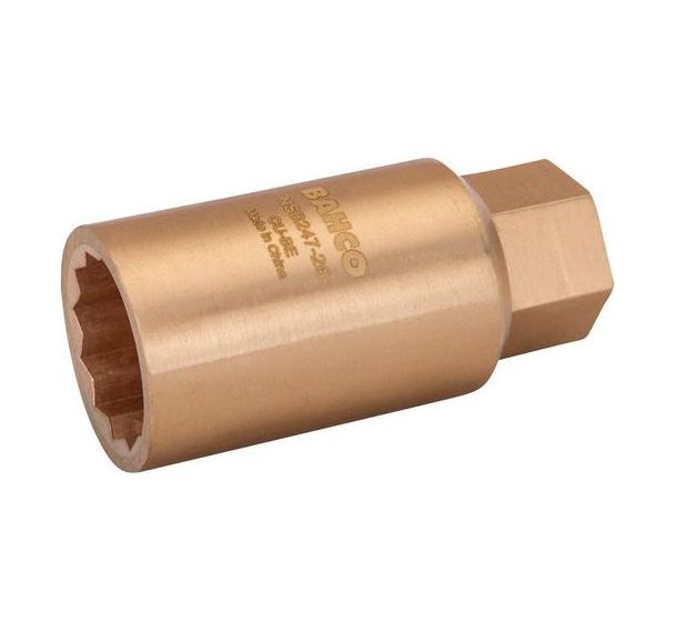Douille pour clé à bougie 1/2" antidéflagrante 6 pans