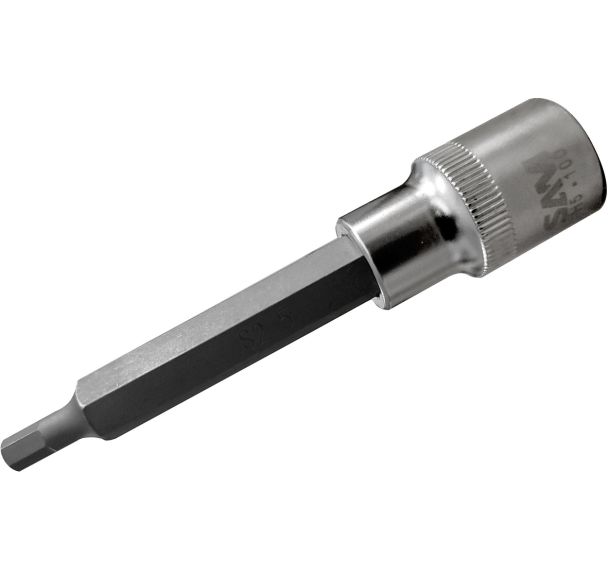 Douille tournevis 1/2'' 6 pans male: l55-h4