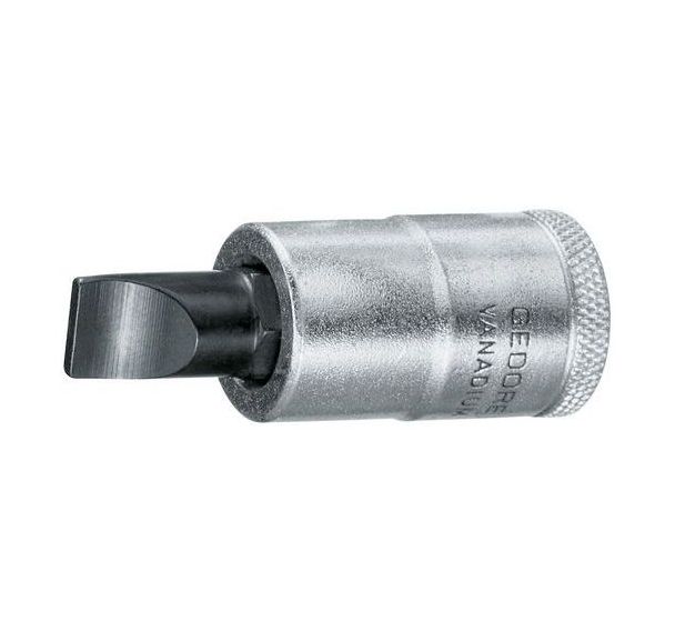Douille tournevis 1/2" vis fente IS19 - Gedore