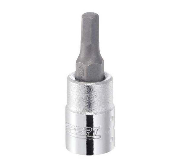 Douille tournevis 1/4'' pour vis 6 pans creux