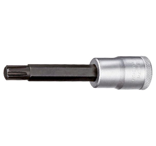 Douille tournevis longue 1/2" vis 6 pans sphérique INR19L - Gedore