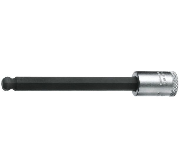 Douille tournevis métrique longue 3/8'' 6 pans sphérique IN30LK- Gedore