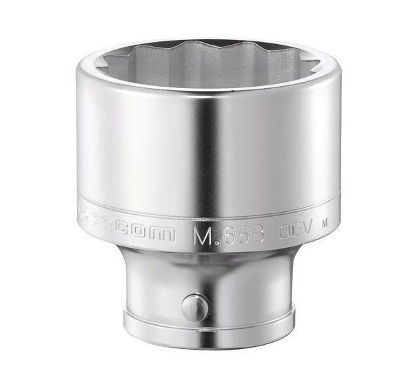 Douilles 1'' 12 pans- 65 mm- Tete Ø: 5.83cm -M.65B