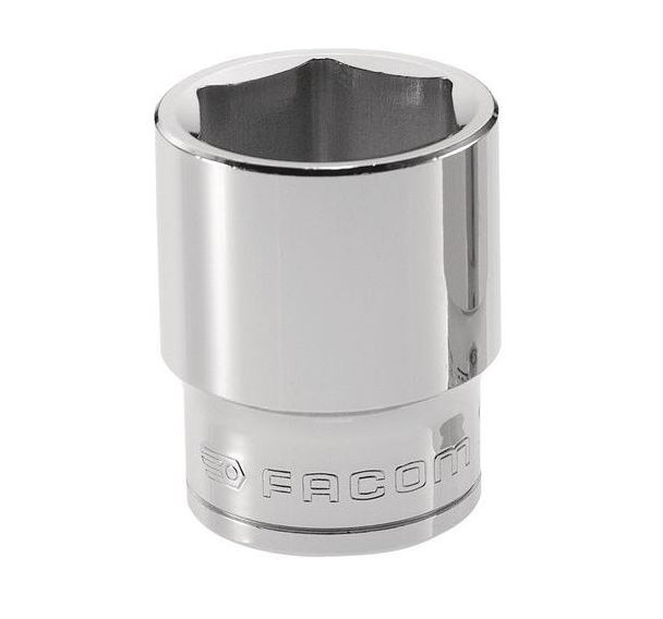 Douilles 1/2'' 6 pans métriques- 34 mm- Tete Ø: 3.75cm -S.34H