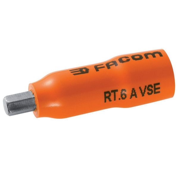 Douilles 1/4'' 6 pans isolées 1000 Volts _ RT.5AVSE