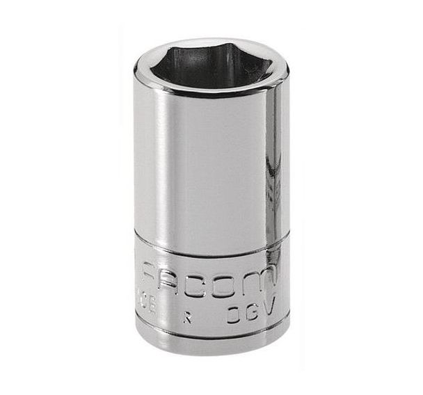 Douilles 1/4'' 6 pans métriques