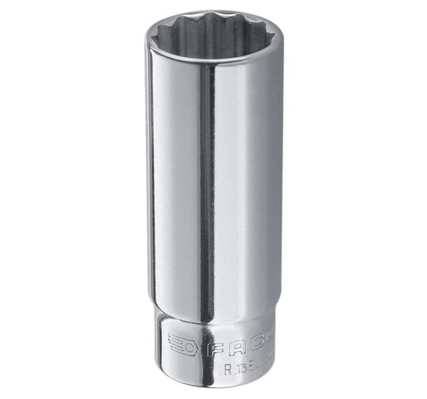 Douilles 1/4'' longues 12 pans métriques