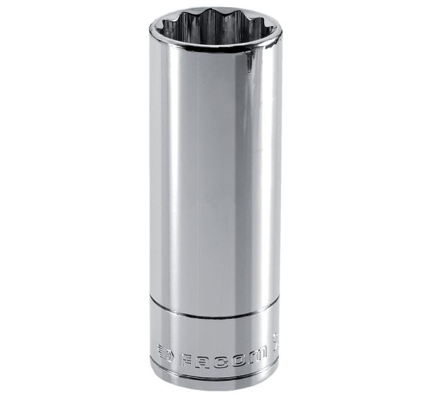 Douilles 3/8'' longues 12 pans en pouces
