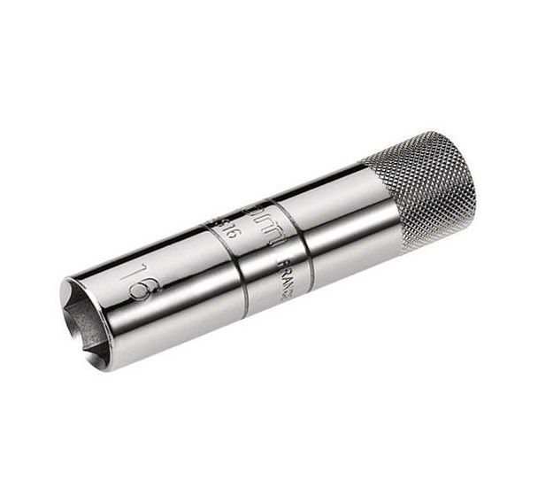 Douilles carré 1/2'' pour bougies de 16, 18 et 21 mm