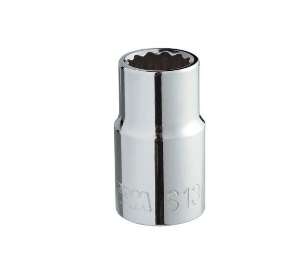 Douilles courtes 1/2'' 12 pans en pouces