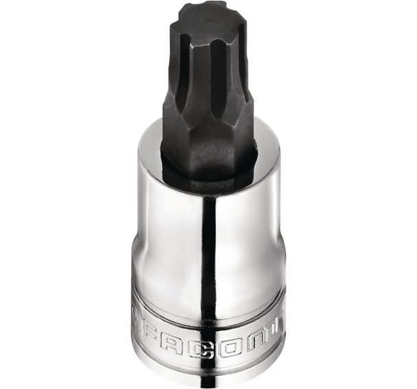 Douilles entraînement 1/2'' à embout OGV GRIP hexagonal métrique